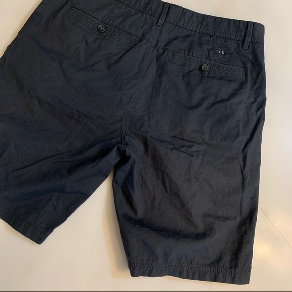 Men’s Black Stripes Calvin Klein Cotton Shorts - Picture 5 of 8